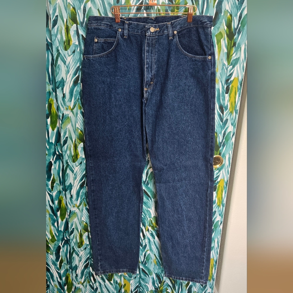 Vintage Men's Wrangler Straight Leg Jeans